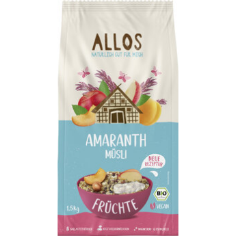 Amaranth Müsli Früchte