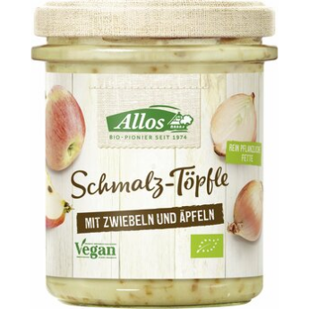 Schmalz-Töpfle mit Zwiebeln und Äpfeln