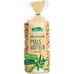 Amaranth Mais-Waffeln Rosmarin & Meersalz