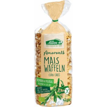 Amaranth Mais-Waffeln Rosmarin & Meersalz