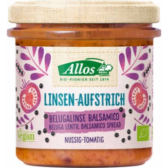 Linsen-Aufstrich Belugalinse Balsamico