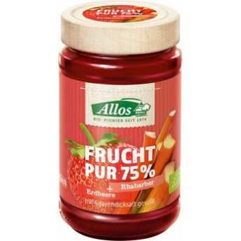 Frucht Pur 75% Erdbeere-Rhabarber