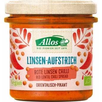 Linsen-Aufstrich Rote Linse Chili