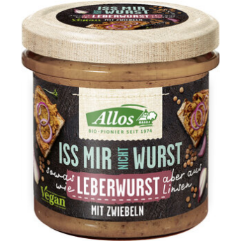 Iss mir nicht Wurst Leberwurst mit Zwiebel