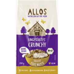 Ungesüßtes Crunchy Frucht Edelnuss