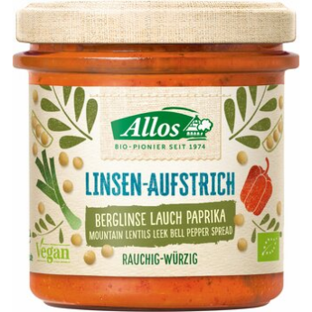 Linsen-Aufstrich Berglinse Lauch Paprika